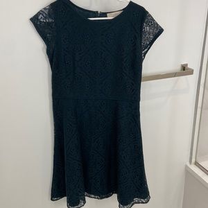 Loft size 6 forest green dress